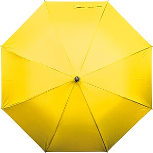 Umbrella with ring handle, yellow