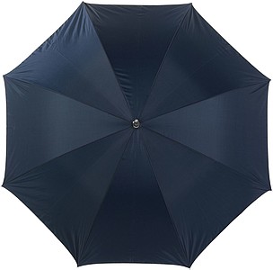 Umbrella with silver undersideBlue/silver