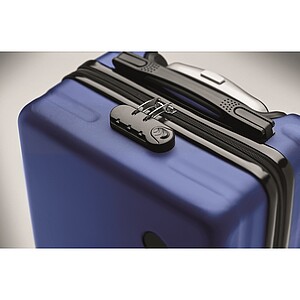 Underseat luggage trolley, royal blue