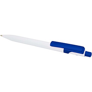 Unica recycled plastic ballpoint pen (blue ink), royal blue