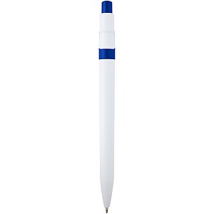 Unica recycled plastic ballpoint pen, royal blue