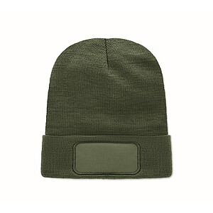 Unisex beanie RPET polyester, dark green