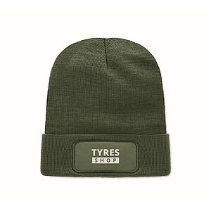 Unisex beanie RPET polyester, dark green