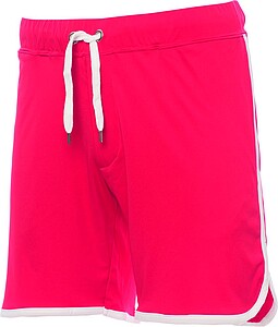 Unisex Bermuda PAYPER GAME, red/white, size XL