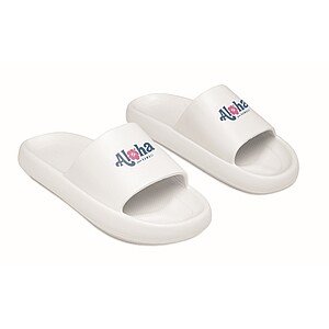 Unisex EVA sliders size 40/41, white