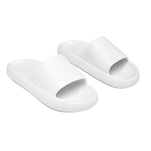 Unisex EVA sliders size 42/43, white