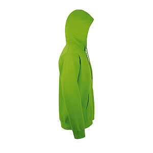 UNISEX HOODED SWEATSHIRT SNAKE, LIME, 3XL