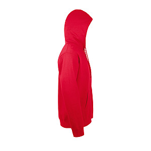 UNISEX HOODED SWEATSHIRT SNAKE, RED, 3XL