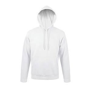 UNISEX HOODED SWEATSHIRT SNAKE, WHITE, 3XL