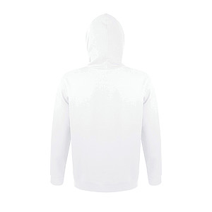 UNISEX HOODED SWEATSHIRT SNAKE, WHITE, 3XL
