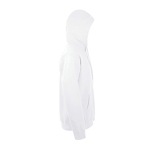 UNISEX HOODED SWEATSHIRT SNAKE, WHITE, 3XL
