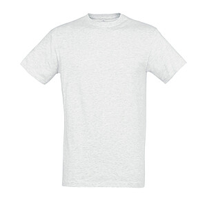 UNISEX ROUND COLLAR T-SHIRT REGENT, ASH, XXL