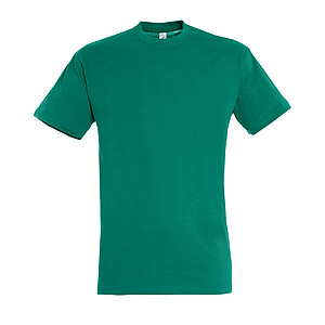 UNISEX ROUND COLLAR T-SHIRT REGENT, EMERALD, L