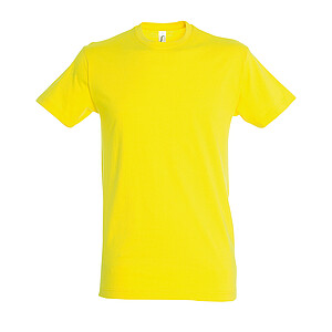 UNISEX ROUND COLLAR T-SHIRT REGENT, LEMON, L