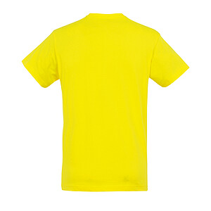 UNISEX ROUND COLLAR T-SHIRT REGENT, LEMON, L