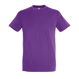 UNISEX ROUND COLLAR T-SHIRT REGENT, LIGHT PURPLE, L