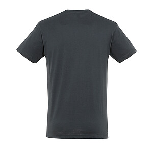 UNISEX ROUND COLLAR T-SHIRT REGENT, MOUSE GREY, XXL