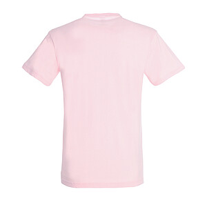 UNISEX ROUND COLLAR T-SHIRT REGENT, PALE PINK, L