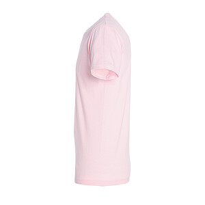 UNISEX ROUND COLLAR T-SHIRT REGENT, PALE PINK, L