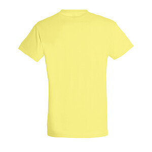 UNISEX ROUND COLLAR T-SHIRT REGENT, PALE YELLOW, L