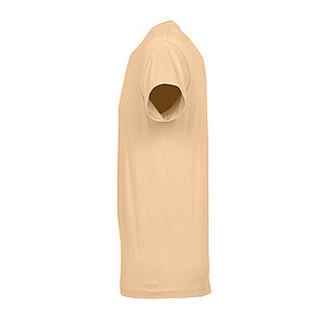 UNISEX ROUND COLLAR T-SHIRT REGENT, SAND, L