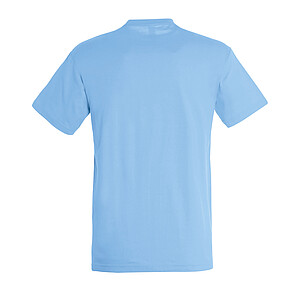 UNISEX ROUND COLLAR T-SHIRT REGENT, SKY BLUE, XXL