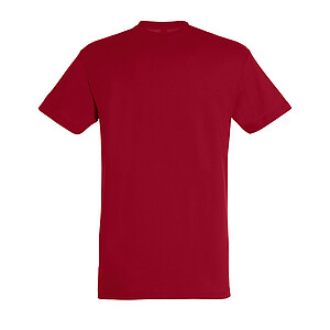 UNISEX ROUND COLLAR T-SHIRT REGENT, TANGO RED, L