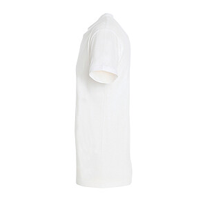 UNISEX ROUND COLLAR T-SHIRT REGENT, WHITE, L