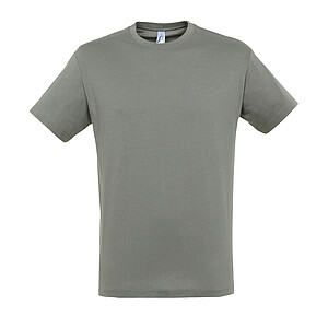UNISEX ROUND COLLAR T-SHIRT REGENT, ZINC, L