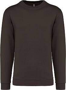 Unisex sweatshirt KARIBAN, chocolate, XS
