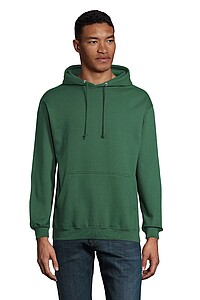 Unisex sweatshirt SOLS CONDOR,bottle green, size XS