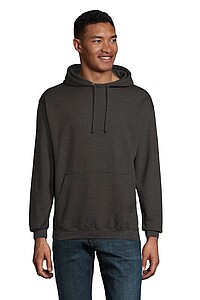 Unisex sweatshirt SOLS CONDOR,charcoal melange, size XS