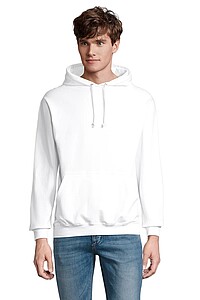 Unisex sweatshirt SOLS CONDOR,white, size 3XL