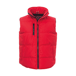 Unisex vest PAYPER DAYTONA, red/black, XS