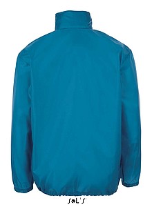 UNISEX WATER REPELLENT WINDBREAKER - SOLS SHIFT, aqua, L