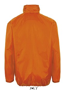 UNISEX WATER REPELLENT WINDBREAKER - SOLS SHIFT, orange, 2XL