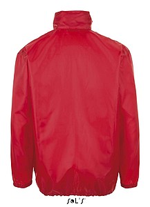 UNISEX WATER REPELLENT WINDBREAKER - SOLS SHIFT, red, XS