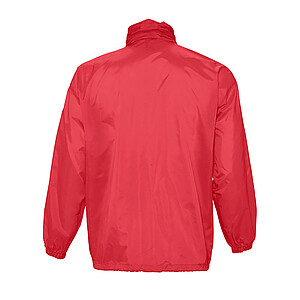 UNISEX WATER REPELLENT WINDBREAKER SURF, RED, XL