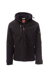 Unisex winter jacket Payper CREEK PAD, black, size L