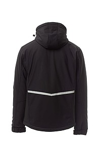 Unisex winter jacket Payper CREEK PAD, black, size L