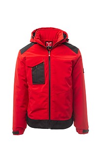 Unisex winter jacket Payper PERFORMER PAD, red, size XS
