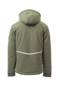 Unisex winter jacket Payper STREAM PAD, army green, size XS