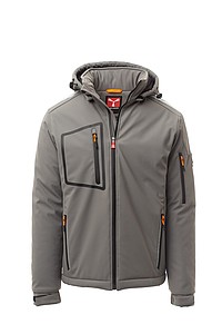 Unisex winter jacket Payper STREAM PAD, grey, size L