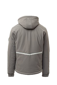 Unisex winter jacket Payper STREAM PAD, grey, size L