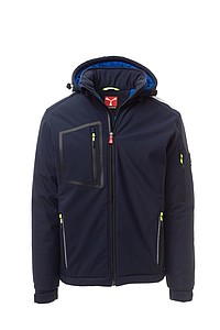 Unisex winter jacket Payper STREAM PAD, navy blue, size L