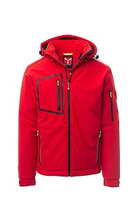Unisex winter jacket Payper STREAM PAD, red, size XS