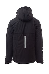Unisex winter jacket Payper WISE PAD, black, size L