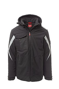 Unisex winter jacket Payper WONDER PAD, anthracit, size L