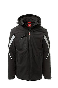 Unisex winter jacket Payper WONDER PAD, black, size XXS