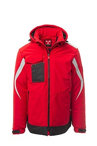 Unisex winter jacket Payper WONDER PAD, red, size L